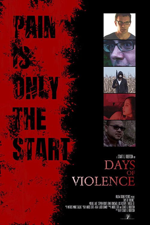 Movie poster for Days of Violence (2020)