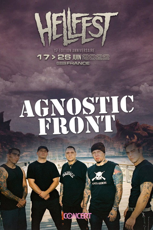 Movie poster for Agnostic Front - Au Hellfest 2022 (2022)