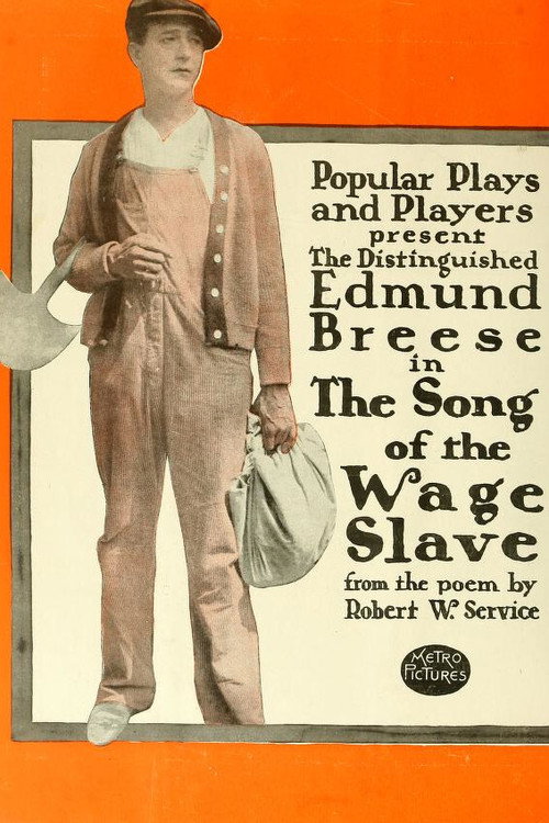 Movie poster for The Song of the Wage Slave (1915)