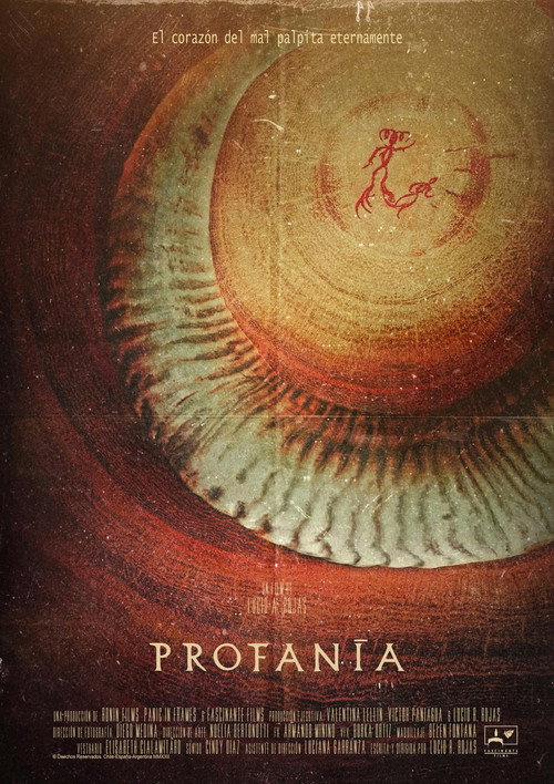 Movie poster for Profanía