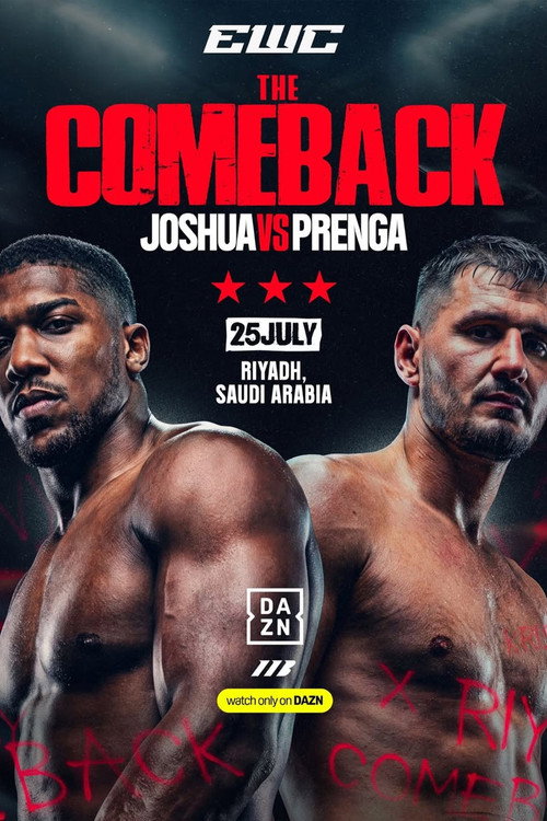 Movie poster for Anthony Joshua vs. Kristian Prenga (2026)