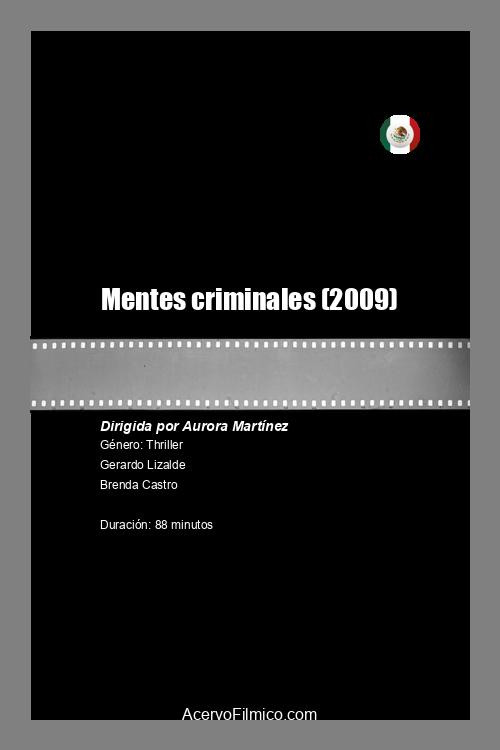Movie poster for Mentes criminales (2009)