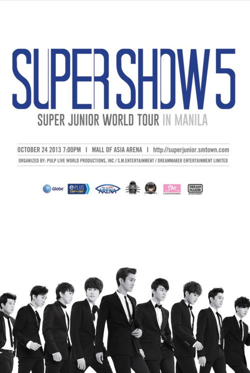 Movie poster for Super Junior World Tour - Super Show 5 (2014)