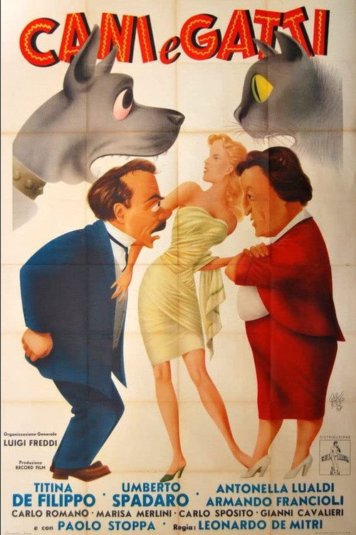 Movie poster for Dogs and Cats (1952)