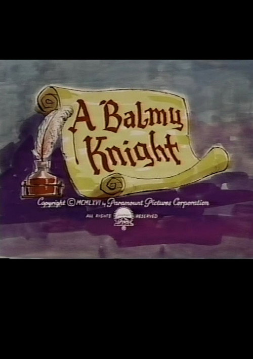 Movie poster for A Balmy Knight (1966)