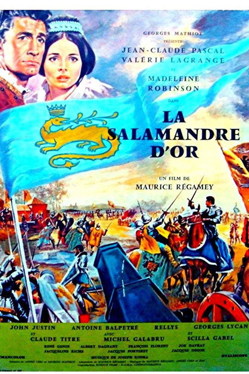 Movie poster for La salamandre d'or (1962)