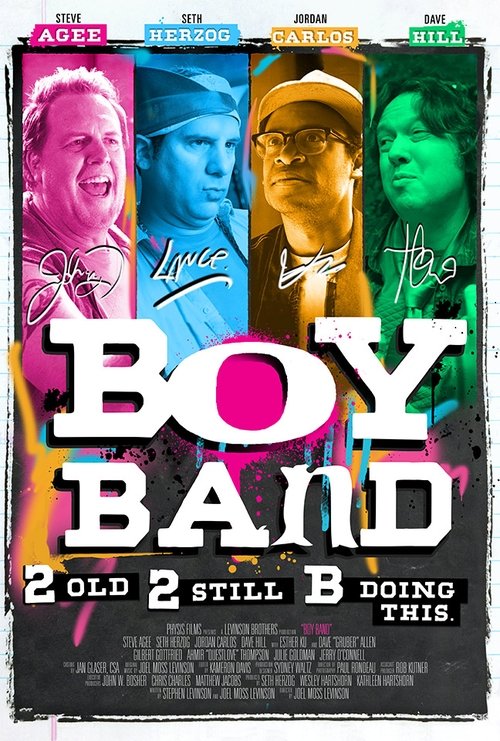 Movie poster for Boy Band (2019)
