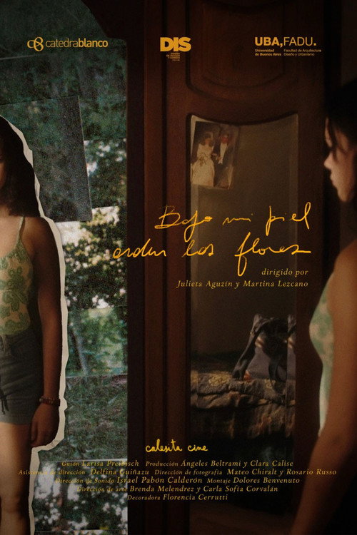 Movie poster for Beneath My Skin, Flowers Burn