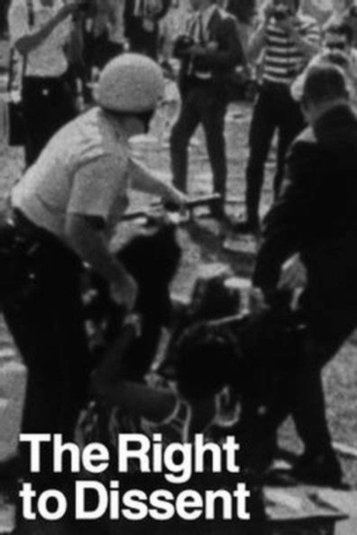 Movie poster for The Urban Crisis and the New Militants: Module 1 - The Right to Dissent: A Press Conference (1968)