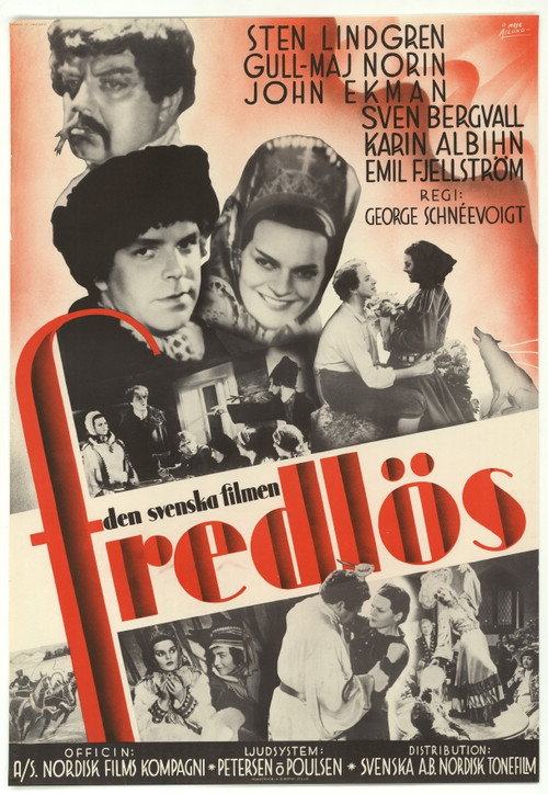 Movie poster for Fredlös (1935)