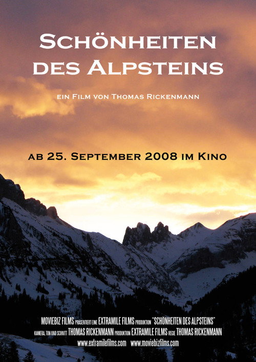 Movie poster for Schönheiten des Alpsteins (2008)