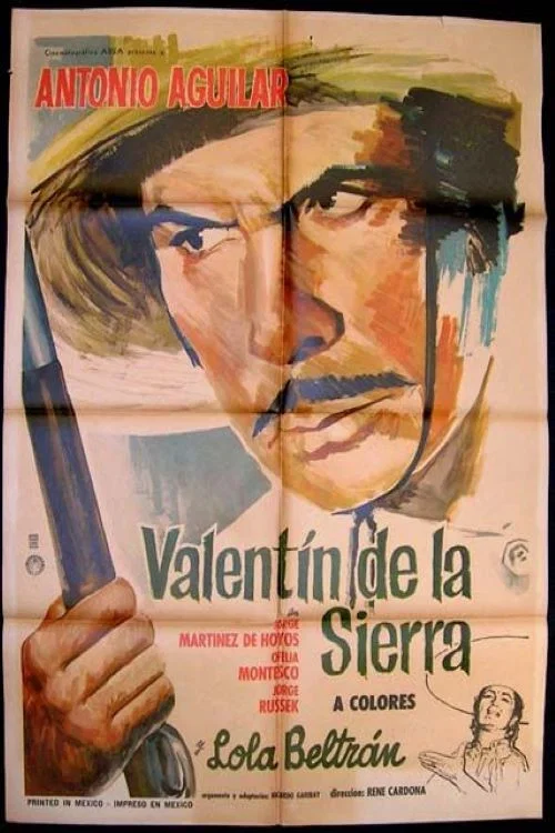 Movie poster for Valentín de la Sierra (1968)
