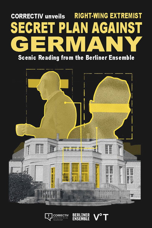 Movie poster for CORRECTIV Unveils: Right-wing Extremist Secret Plan Against Germany (2024)