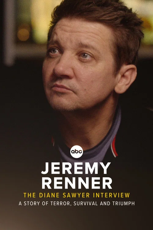 Movie poster for Jeremy Renner: The Diane Sawyer Interview - A Story of Terror, Survival and Triumph (2023)