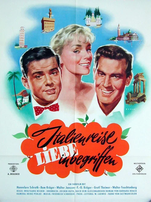 Movie poster for Voyage to Italy, Complete with Love (1958)