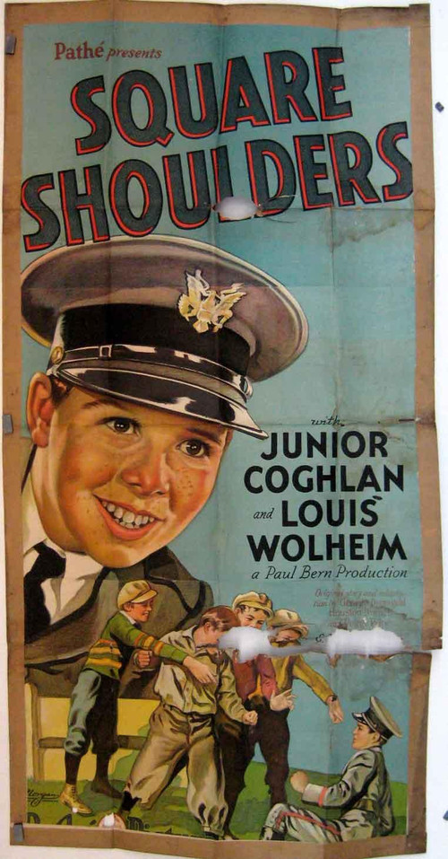 Movie poster for Square Shoulders (1929)