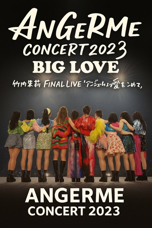 Movie poster for アンジュルム - CONCERT 2023 BIG LOVE 竹内朱莉 FINAL LIVE 「アンジュルムより愛をこめて」 (2024)
