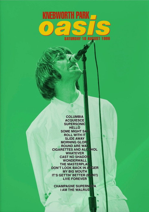 Movie poster for Oasis: First Night Live at Knebworth Park (2024)