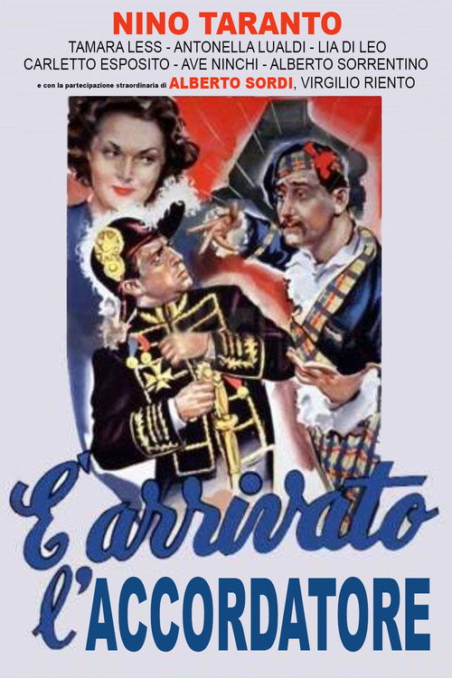 Movie poster for È arrivato l'accordatore (1952)