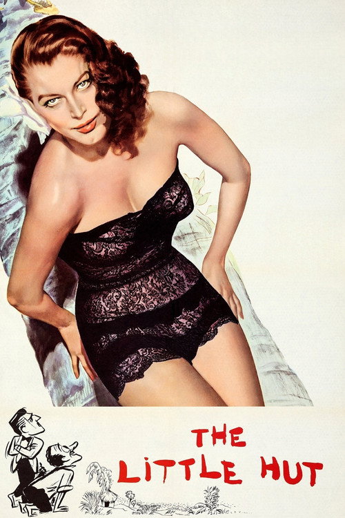 Movie poster for The Little Hut (1957)