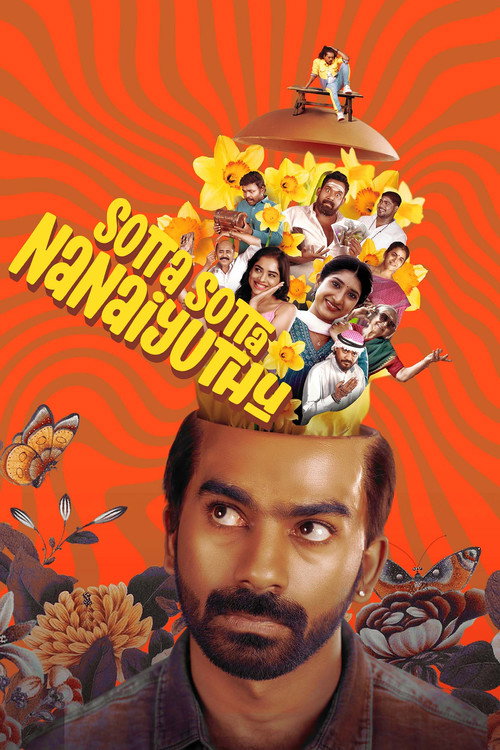 Movie poster for Sotta Sotta Nanaiyuthu (2025)