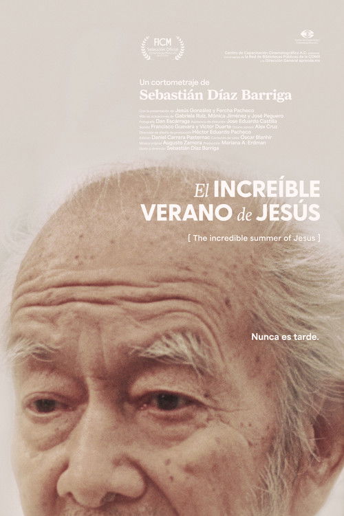 Movie poster for The incredible summer of Jesús (2024)