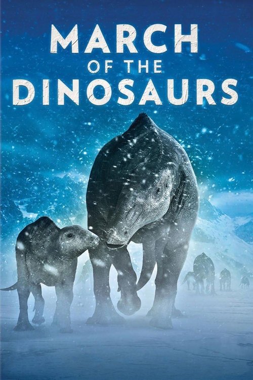 Movie poster for March of the Dinosaurs (2011)