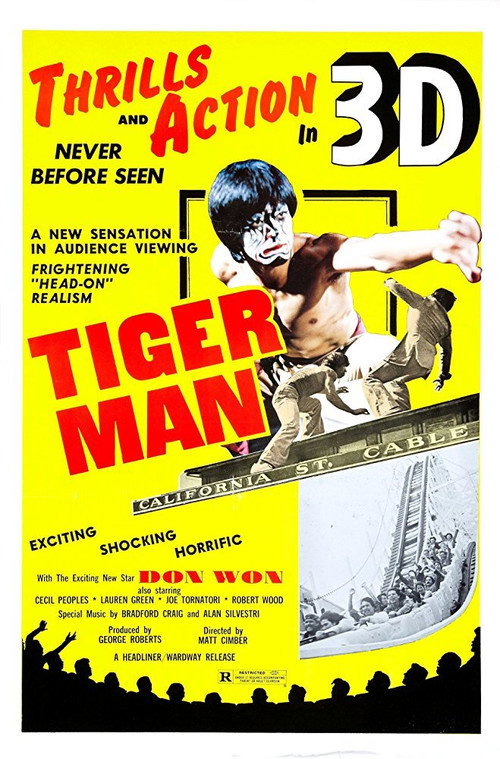Movie poster for Tiger Man (1978)