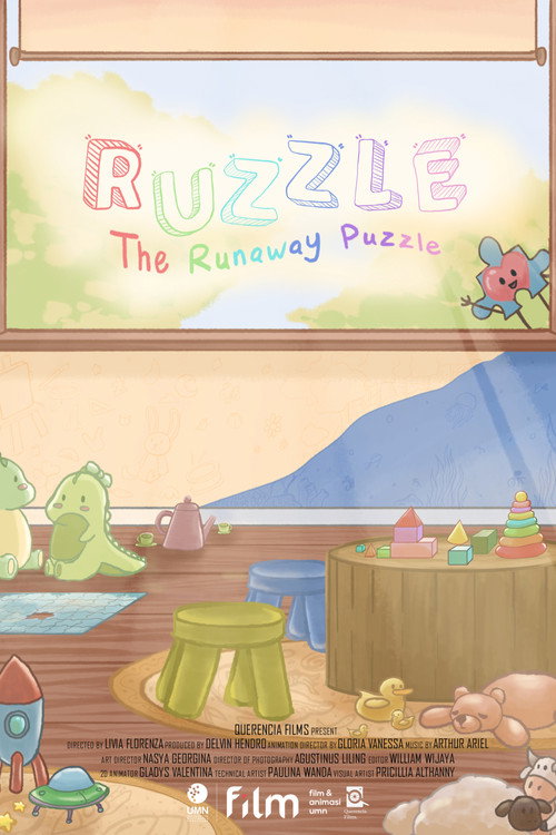 Movie poster for RUZZLE: The Runaway Puzzle (2023)