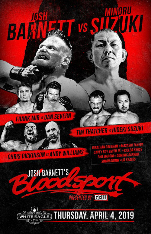 Movie poster for GCW: Josh Barnett’s Bloodsport (2019)