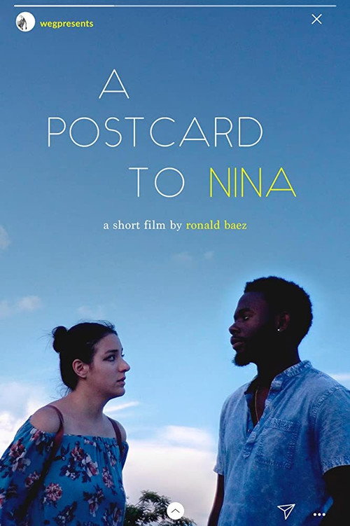 Movie poster for A Postcard to Nina (2019)