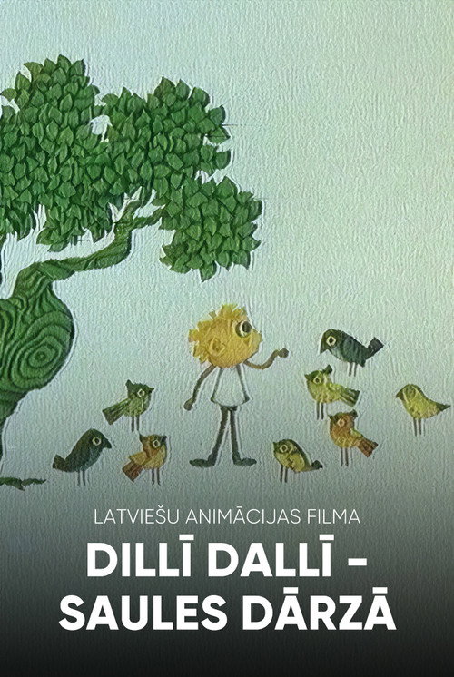 Movie poster for Dillī Dallī Saules dārzā (1976)