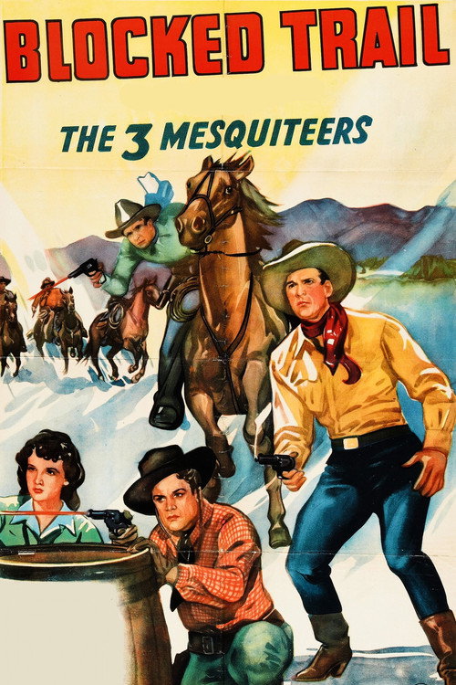 Movie poster for The Blocked Trail (1943)