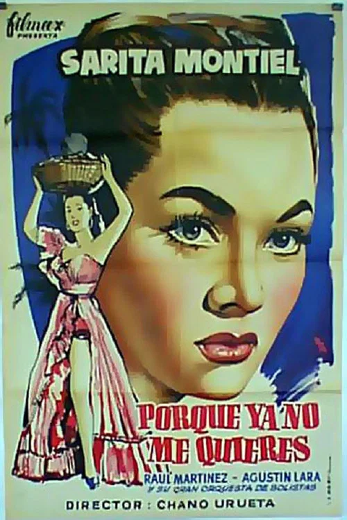 Movie poster for ¿Por qué ya no me quieres? (1954)