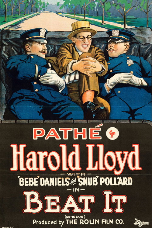 Movie poster for Beat It (1918)