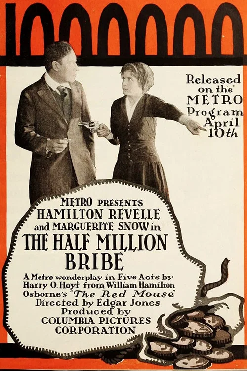 Movie poster for The Half Million Bribe (1916)