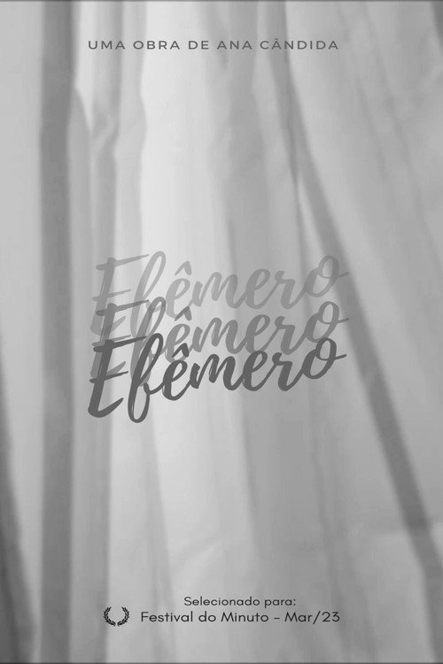 Movie poster for Efêmero (2023)