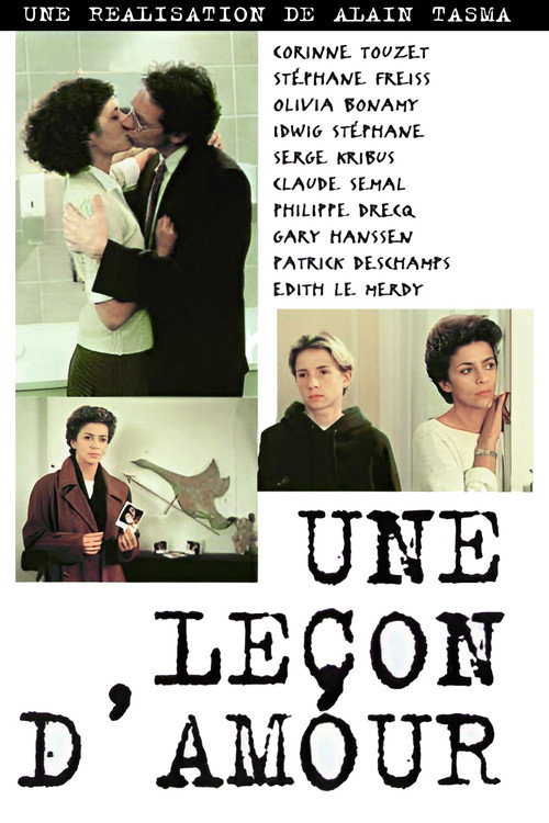 Movie poster for Une leçon d'amour (1998)