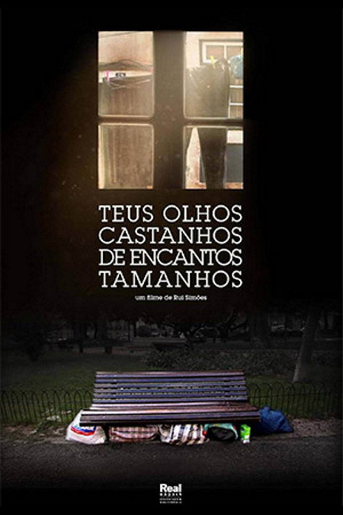 Movie poster for Teus olhos castanhos de encantos tamanhos (2018)
