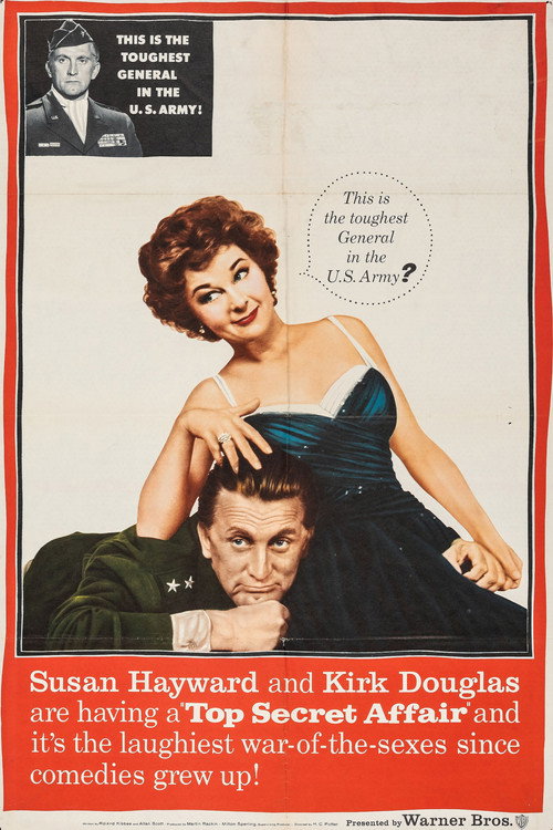 Movie poster for Top Secret Affair (1957)