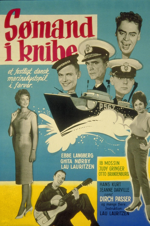 Movie poster for Sømand i knibe (1960)
