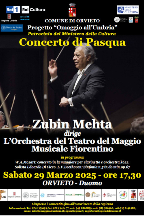 Movie poster for Concerto di Pasqua dal Duomo di Orvieto 2025 (2025)