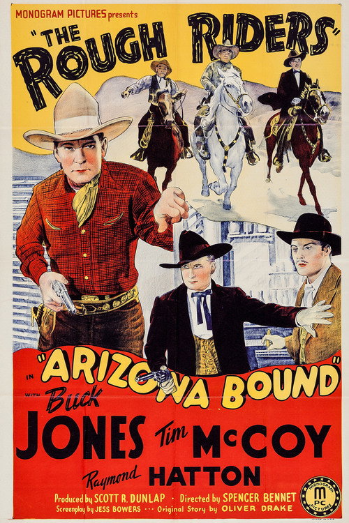 Movie poster for Arizona Bound (1941)