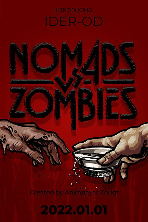 Movie poster for Nomads vs. Zombies (2022)