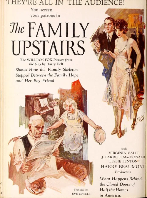 Movie poster for The Family Upstairs (1926)