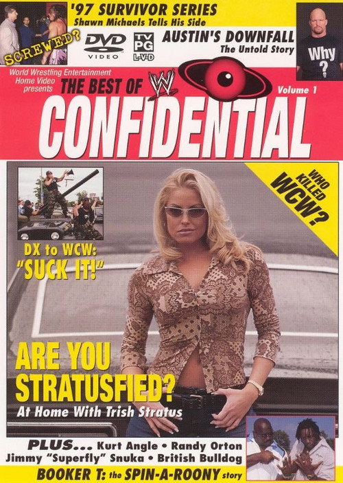 Movie poster for WWE: The Best of WWE Confidential, Vol. 1 (2003)