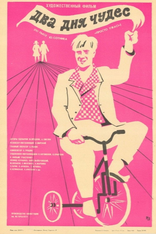 Movie poster for Two Days of Wonders (1970)