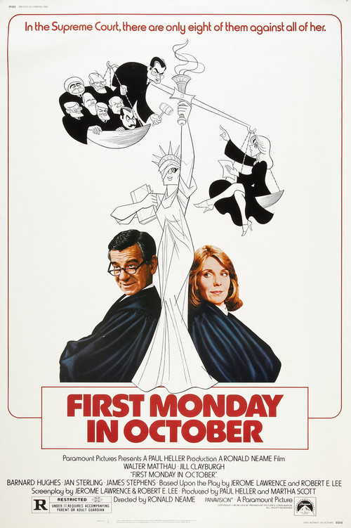 Movie poster for First Monday in October (1981)