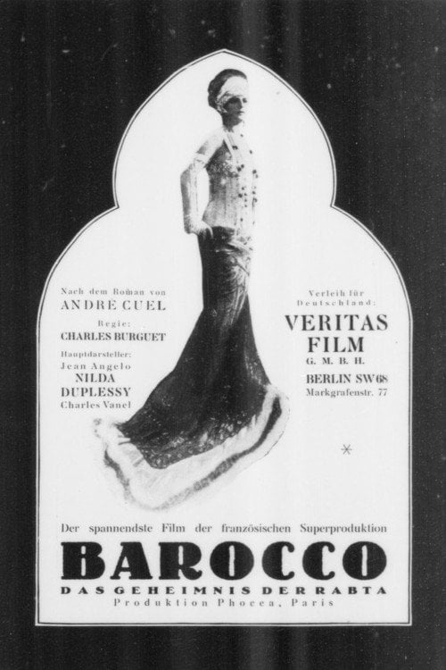 Movie poster for Barocco (1925)
