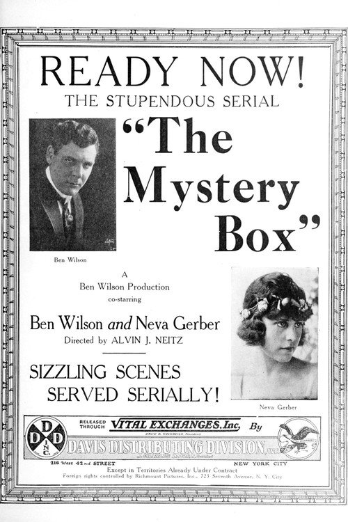 Movie poster for The Mystery Box (1925)